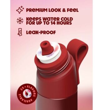 Gen 2 Steel Bottles Rich Ruby