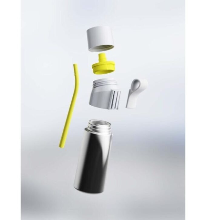 Gen 2 Steel Bottles Silver Gen 2 Steel Bottles Silver