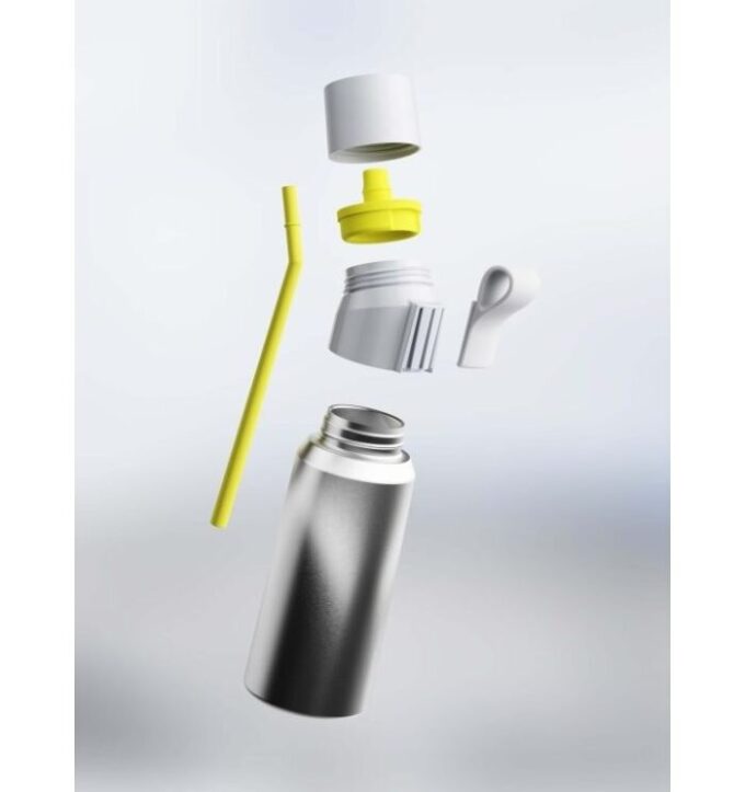 Gen 2 Steel Bottles Silver Gen 2 Steel Bottles Silver