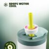 Tumbler Bottles White Green